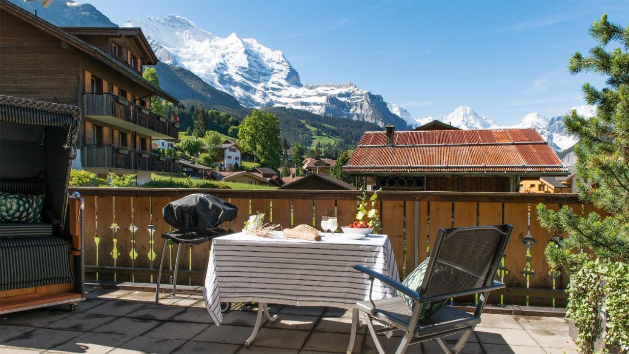 Les Residences Waldbort Wengen Eksteriør bilde